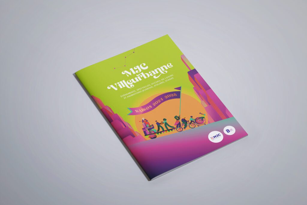 A4 Brochure Mock-up-mjc-villeurbanne